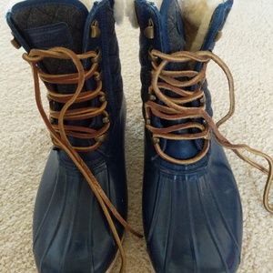 Sperry top-sider for j.crew quilted short boots